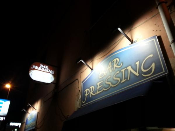 Bar Pressing